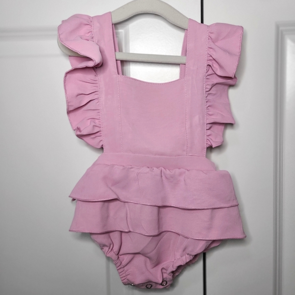 Bailey's Blossoms Romper size 3-6m